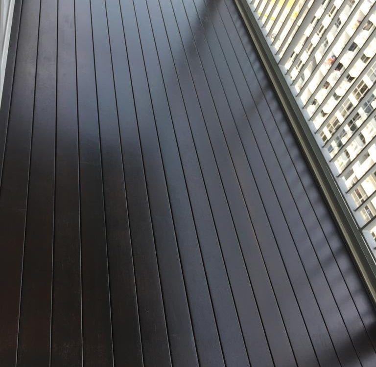 Chengal Decking In Walnut Colour
